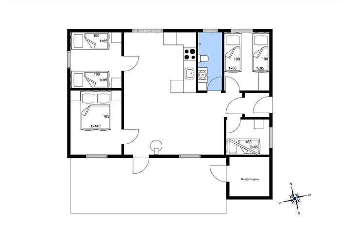 Сasa de vacaciones 882-thisted-nordsovej-100 Thisted
